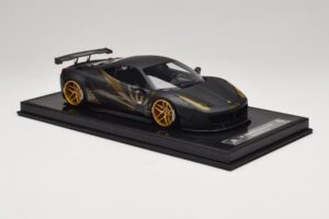 Ferrari 458 LB Works Matt Black BBA 1:18 REMC037 Resina - imagem 4 de 7