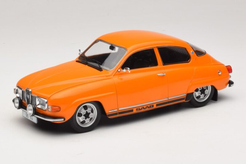 Saab 96 V4 Laranja MCG 1:18 MCG18654 Metal