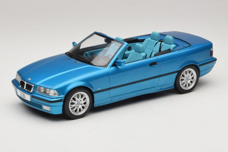 BMW 3 Series E36 Descapotável Azul Metalizado MCG 1:18 MCG18319 Metal