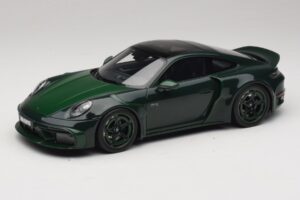 Porsche 911 992 Turbo S Brabus 900 Rocket R Mean Green GT Spirit 1:18 GT959 Resina