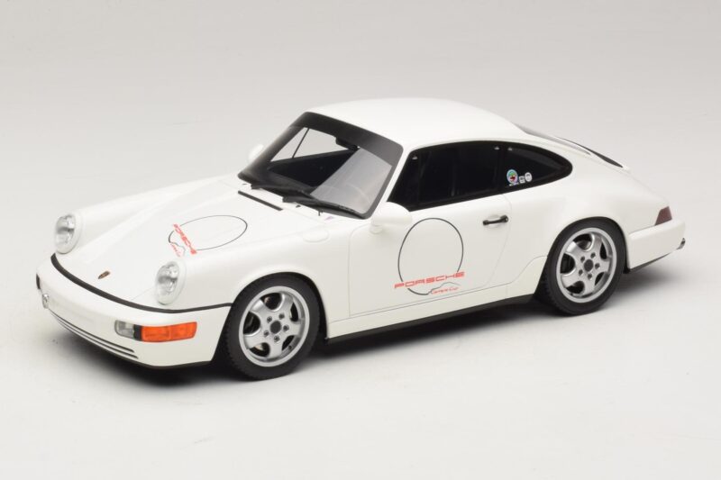 Porsche 911 964 Carrera Cup USA Edition Grand Prix White GT Spirit 1:18 GT995 Resina