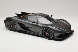 Koenigsegg Jesko Absolut 0-400-0 km/h Recorde Graphite Grey GT Spirit 1:12 GT575 Resina - imagem 4 de 6