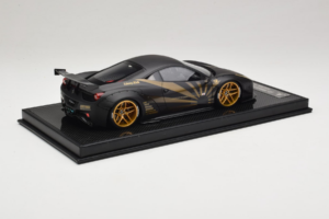 Ferrari 458 LB Works Matt Black BBA 1:18 REMC037 Resina - imagem 3 de 7