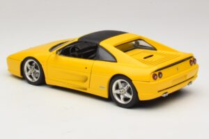 Ferrari F355 Spider Amarelo com Teto Preto UT Models 1:18 180074030-P4 Metal - imagem 7 de 8