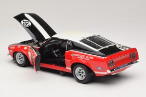 Ford Mustang Boss 302 #16 Bud Moore Engineering G. Follmer Trans-Am 1969 OEM 1:18 FORD006 Metal - imagem 5 de 8