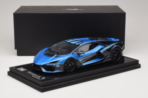 Lamborghini Revuelto Blue Black IVY Merit 1:18 REMC040 Resina - imagem 7 de 7