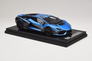 Lamborghini Revuelto Blue Black IVY Merit 1:18 REMC040 Resina - imagem 4 de 7