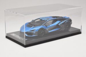 Lamborghini Revuelto Blue Black IVY Merit 1:18 REMC040 Resina - imagem 6 de 7