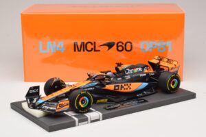 McLaren MCL60 #81 O. Piastri Hungarian GP 2023 Minichamps 1:18 537233081 Resina - imagem 7 de 7