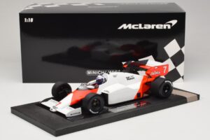 McLaren MP4/2 TAG #7 A. Prost Portuguese GP Winner 1984 Minichamps 1:18 537841807 Resina - imagem 7 de 7