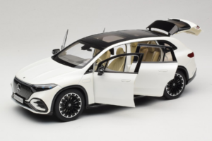 Mercedes EQS SUV X296 Manufaktur Diamond White NZG 1:18 B66960590 Metal - imagem 2 de 8