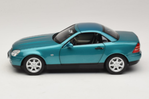 Mercedes SLK R170 Vivianite Green Norev 1:18 183021 Metal - imagem 5 de 10