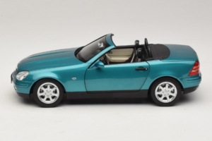 Mercedes SLK R170 Vivianite Green Norev 1:18 183021 Metal - imagem 6 de 10