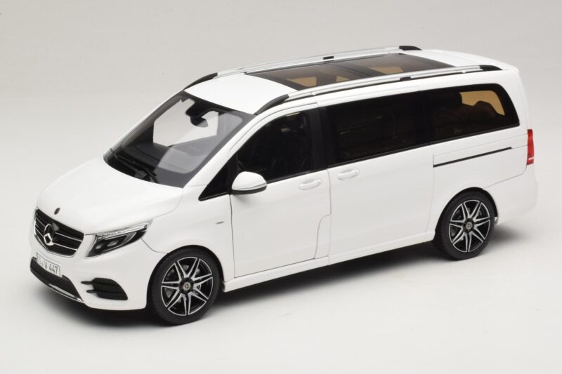 Mercedes V-Class W447 AMG Line Branco Norev 1:18 183876 Metal
