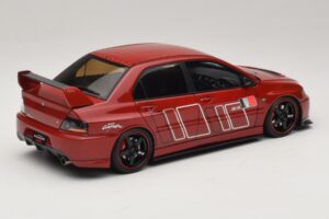 Mitsubishi Lancer Evolution IX MR Fast & Furious Vermelho Ignition Model 1:18 2374 Resina - imagem 2 de 6