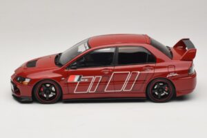 Mitsubishi Lancer Evolution IX MR Fast & Furious Vermelho Ignition Model 1:18 2374 Resina - imagem 3 de 6