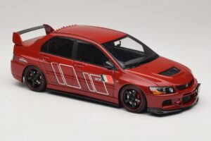 Mitsubishi Lancer Evolution IX MR Fast & Furious Vermelho Ignition Model 1:18 2374 Resina - imagem 4 de 6