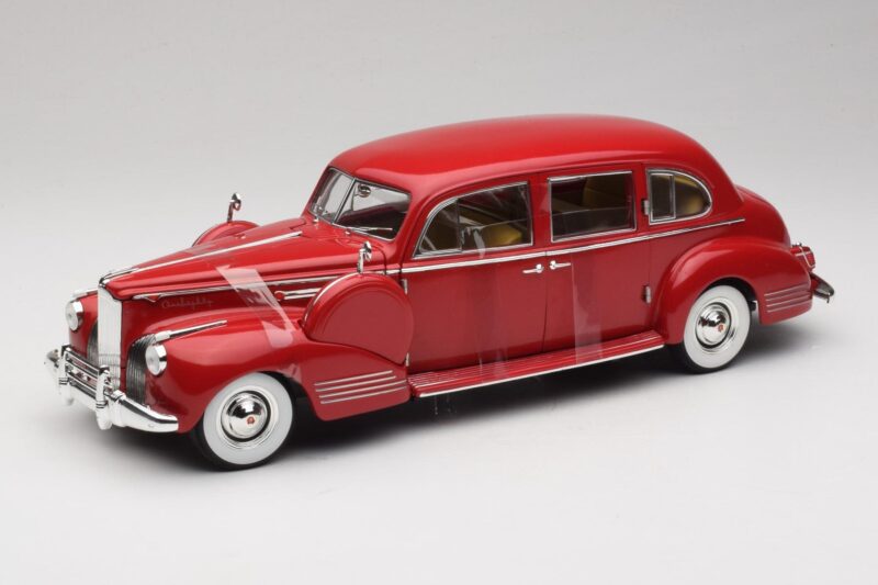 Packard Super Eight One-Eighty Vermelho Greenlight 1:18 12971 Metal