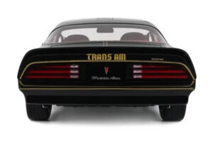 Pontiac Firebird Trans Am Starlight Black Otto 1:12 G098 Resina - imagem 5 de 5