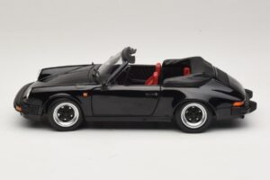 Porsche 911 3.2 Carrera Cabriolet Preto Minichamps 1:18 100063035 Metal - imagem 4 de 8