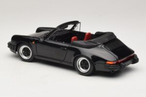 Porsche 911 3.2 Carrera Cabriolet Preto Minichamps 1:18 100063035 Metal - imagem 7 de 8