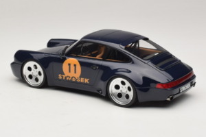 Porsche 911 964 Strosek Mega 30 Sea Blue GT Spirit 1:18 GT969 Resina - imagem 5 de 6