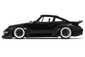Porsche 911 993 RWB Preto GT Spirit 1:18 GT587 Resina - imagem 3 de 5