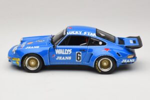 Porsche 911 RSR #6 Wallys Jeans Nurburgring 1974 Spark 1:18 18S088 Resina - imagem 3 de 6