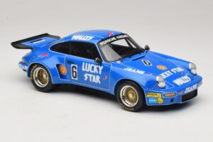 Porsche 911 RSR #6 Wallys Jeans Nurburgring 1974 Spark 1:18 18S088 Resina - imagem 4 de 6