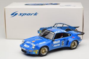 Porsche 911 RSR #6 Wallys Jeans Nurburgring 1974 Spark 1:18 18S088 Resina - imagem 6 de 6