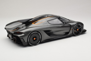 Koenigsegg Jesko Absolut 0-400-0 km/h Record Graphite Grey GT Spirit 1:18 GT575 Resina - imagem 2 de 6