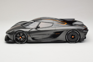 Koenigsegg Jesko Absolut 0-400-0 km/h Record Graphite Grey GT Spirit 1:18 GT575 Resina - imagem 3 de 6