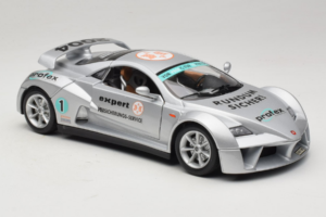 Giugiaro Prima Prateado Bburago 1:18 33130 Metal - imagem 6 de 8