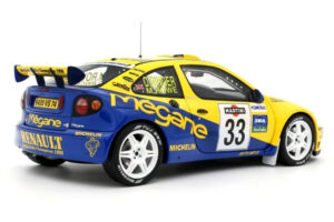 Renault Megane Maxi #33 P. Bugalski / J-P. Chiaroni Rally Sanremo 1998 Otto 1:18 OT1195 Resina - imagem 2 de 5