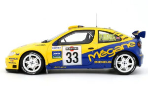 Renault Megane Maxi #33 P. Bugalski / J-P. Chiaroni Rally Sanremo 1998 Otto 1:18 OT1195 Resina - imagem 3 de 5