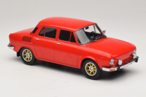 Skoda 100 Vermelho Jantes Douradas MCG 1:18 MCG18784 Metal - imagem 4 de 6