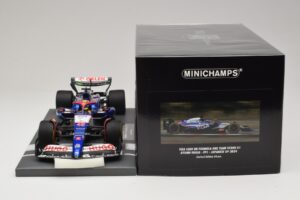 Visa Cash App RB VCARB 01 A. Iwasa FP1 Japanese GP 2024 Minichamps 1:18 117240440 Resina - imagem 6 de 7