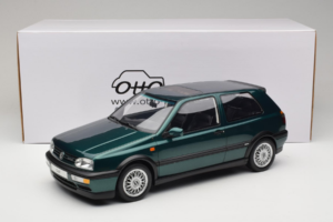 Volkswagen Golf Mk3 VR6 Carat Dragon Green Otto 1:12 G099 Resina - imagem 6 de 6