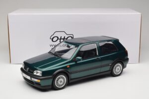 Volkswagen Golf Mk3 VR6 Carat Dragon Green Otto 1:12 G099 Resina - imagem 6 de 6