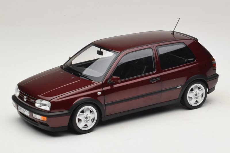 Volkswagen Golf VR6 Mk3 Indian Red Edição Limitada Norev 1:18 188505 Metal
