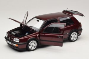 Volkswagen Golf VR6 Mk3 Indian Red Edição Limitada Norev 1:18 188505 Metal - imagem 2 de 8