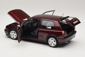 Volkswagen Golf VR6 Mk3 Indian Red Edição Limitada Norev 1:18 188505 Metal - imagem 5 de 8