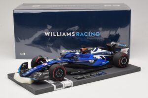 Williams Racing FW45 A. Albon British GP 2023 Minichamps 1:18 117231123 Resina - imagem 7 de 7