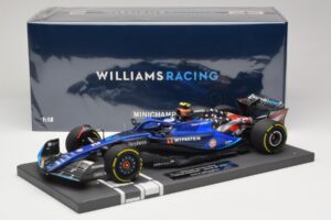 Williams Racing FW45 L. Sargeant United States GP 2023 Minichamps 1:18 117231902 Resina - imagem 6 de 6