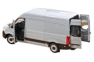 Mercedes Sprinter Cinzento Norev 1:18 183042 Metal - imagem 3 de 6