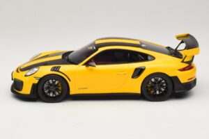Porsche 911 GT2 RS 991.2 Nurburgring Lap Record Amarelo GT Spirit 1:18 GT972 Resina - imagem 3 de 6