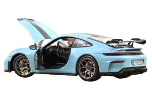 Porsche 911 992.2 GT3 Weissach Package Gulf Blue Norev 1:18 187000 Metal - imagem 2 de 3