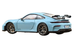 Porsche 911 992.2 GT3 Weissach Package Gulf Blue Norev 1:18 187000 Metal - imagem 3 de 3