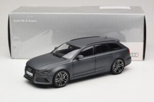 Audi RS6 C7 Avant Daytona Grey Minichamps 1:18 5011216225 Metal - imagem 8 de 8