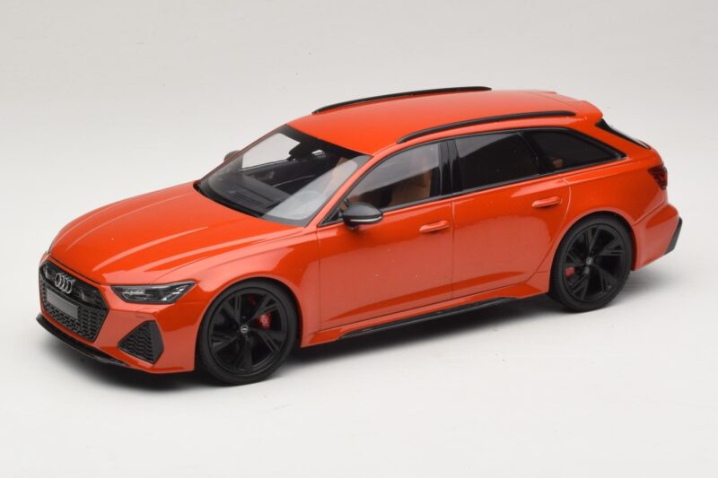 Audi RS6 C8 Avant Laranja Metálico Minichamps 1:18 Audi RS6 C8 Avant Laranja Metálico Minichamps 1:18 155018012 Metal
